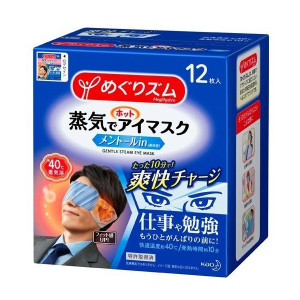 메구리즘 아이마스크 12매입 (멘톨)