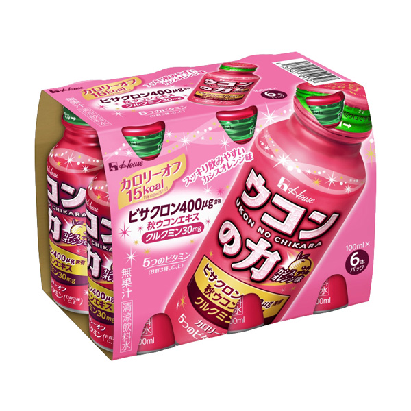 우콘파워 우콘노치카라 드링크 카시스오렌지맛 [ 100mL X 6병 ]