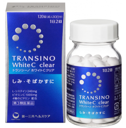 트란시노 화이트C 클리어 120정