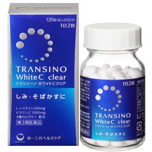 트란시노 화이트C 클리어 120정