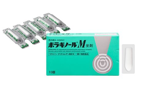 좌약 보라기놀M [ 10개입 ]