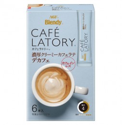 AGF 브랜디 카페라토리 디카페인 크림 라떼 [ 6개입 ]