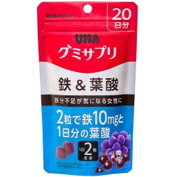 UHA 구미서플리 철&엽산 20일 [ 40개 ]