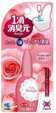 화장실용 냄새 제거 방향제 (은은한 장미향)