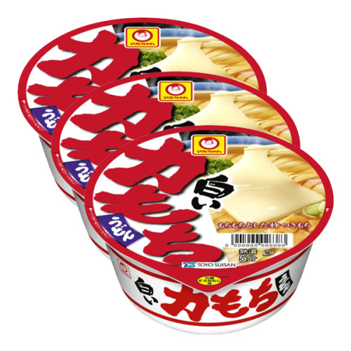 마루짱 백색 떡 컵우동