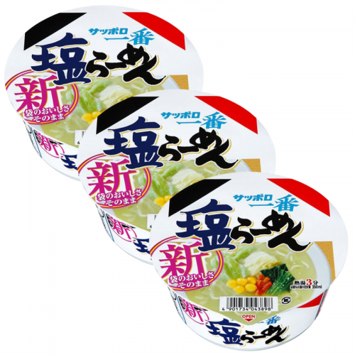 산요식품 삿포로 소금라면 (3개 세트)