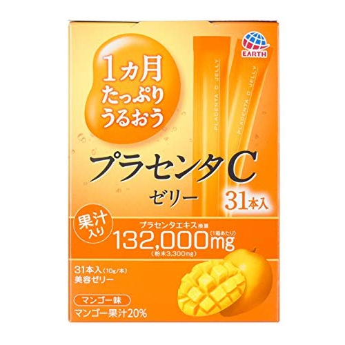 1개월 탄력있고 촉촉해지는 플라센타C 망고맛 젤리