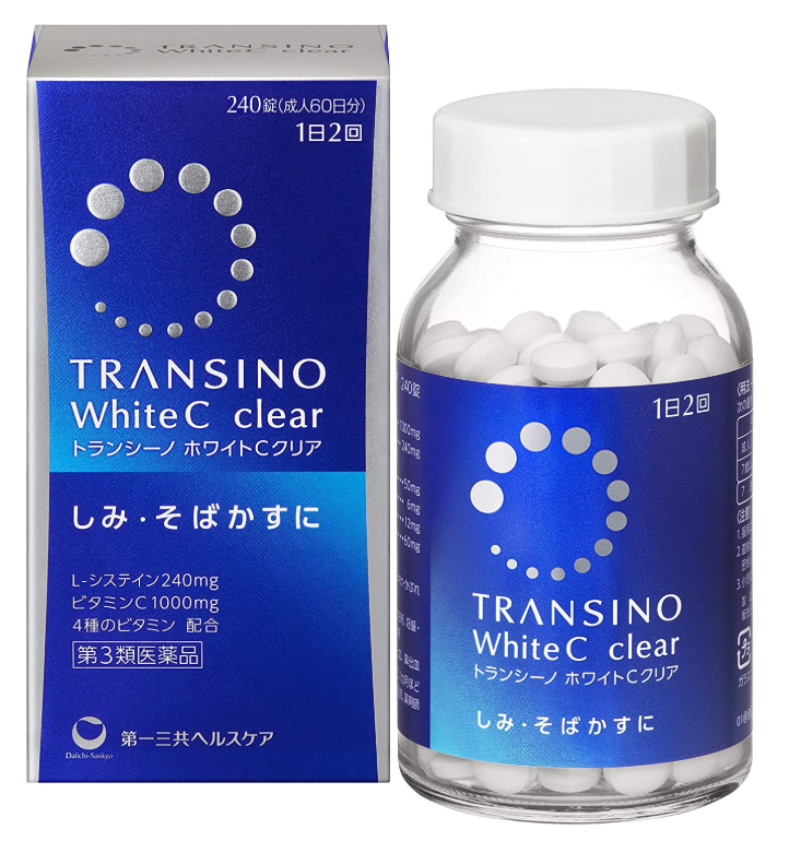 트란시노 화이트C 클리어 240정