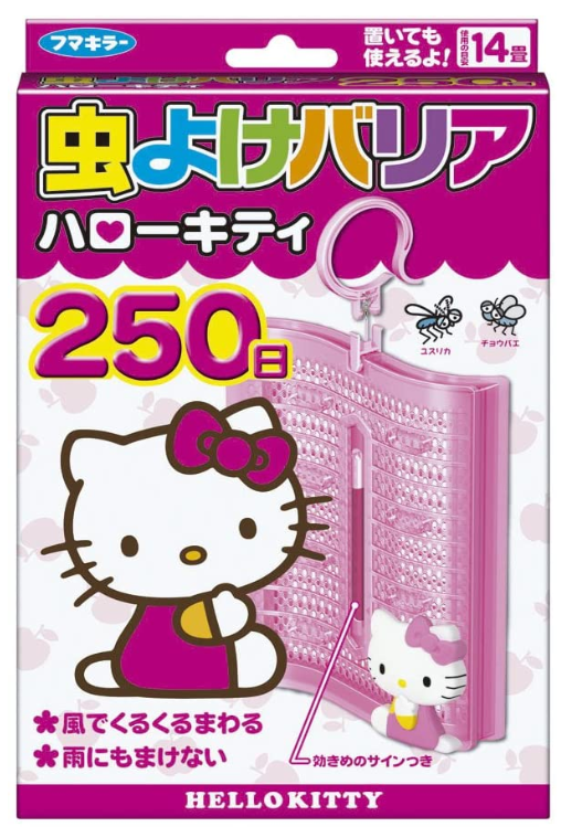 헬로키티 방충제 벌레 퇴치용 허브향기 250일용