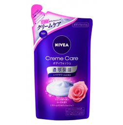 NIVEA 니베아 크림케어 바디워시 프렌치 가든 로즈의 향기 리필 360ml