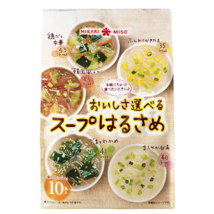 히카리미소 5가지 다양한 맛 스프 1봉지 (10개입)