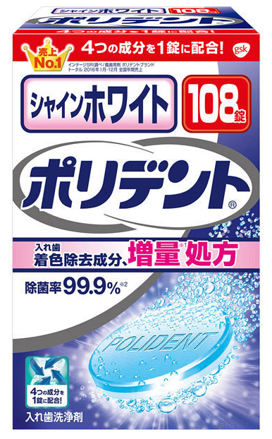 샤인 화이트 폴리덴트 108정