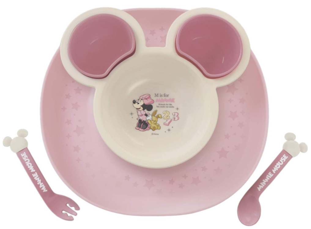 미니마우스 런치 플레이트 세트