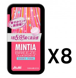 아사히 민티아 브리즈 샤이니 핑크 30정 (8개 세트)
