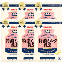 UHA 진한 우유 사탕 (6개 세트)