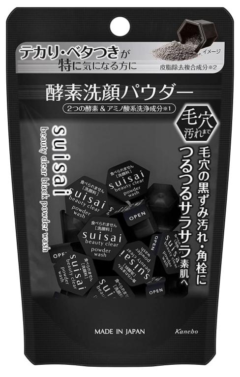 수이사이 뷰티클리어 블랙 파우더 세안제 0.4gx15개입