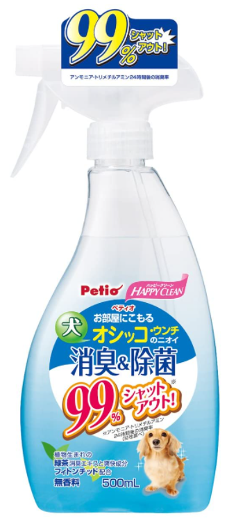 페티오 해피 클린 애견 탈취 살균 스프레이 500ml