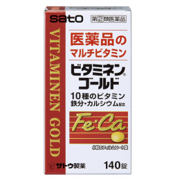 사토제약 비타민 골드 140정