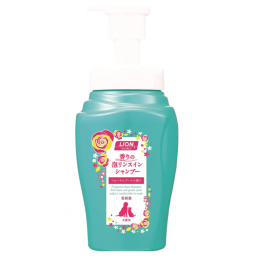 LION 반려동물 거품 샴푸린스 플로랄부케향 450ml