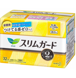 카오 로리에 슬림가드 날개없음 32매