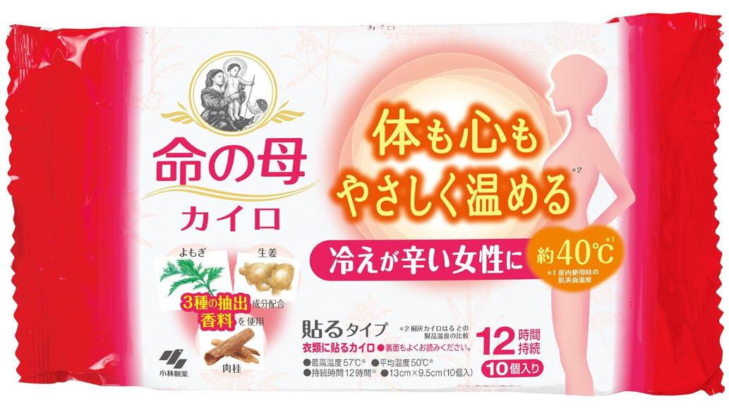 이노치노하하 붙이는 핫팩 은은한향 10매입