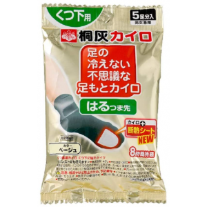 양발에 붙이는 핫팩 베이지 5개입