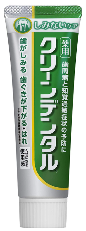 클린덴탈S 얼룩없는 케어치약 프레쉬한 민트맛 100g