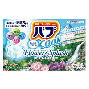 바브 쿨 플라워 스플래쉬 입욕제 12정