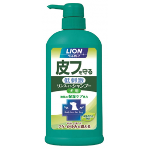 라이온 애견용 피부보호 샴푸린스펌프용 550ml