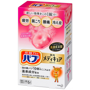 카오 바브 메디큐어 꽃과실의 향기 입욕제 6정