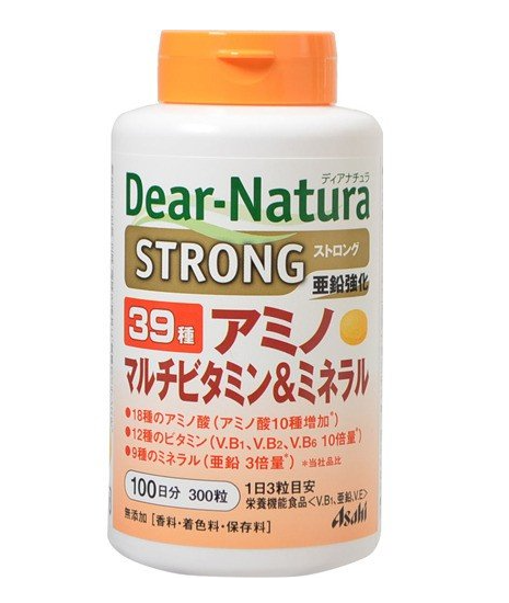 디어내츄럴 스트롱 39 아미노 멀티 비타민&미네랄 100일분 (300알)