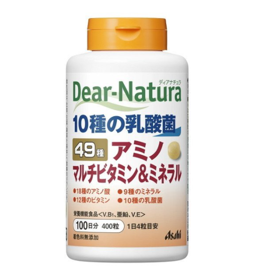 디어내츄럴 49 아미노 멀티 비타민&미네랄 100일분 (400알)