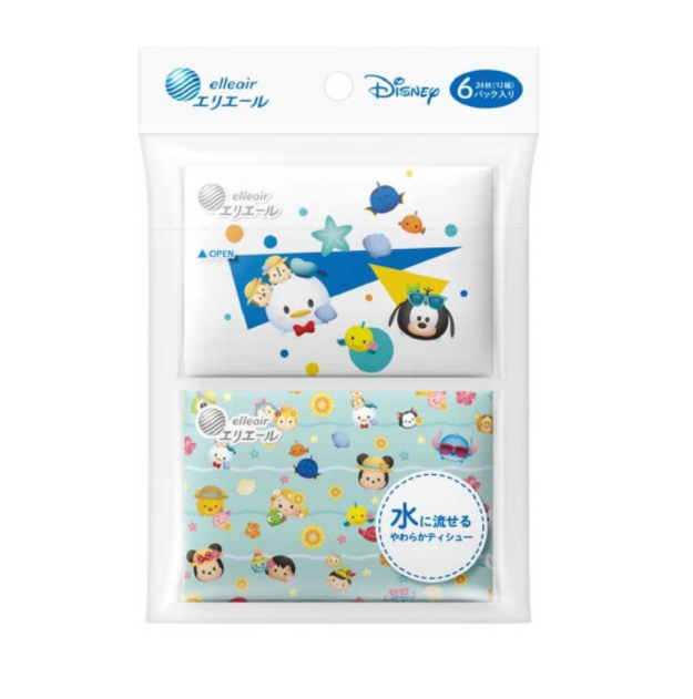 디즈니 포켓티슈 키즈 12W 6P