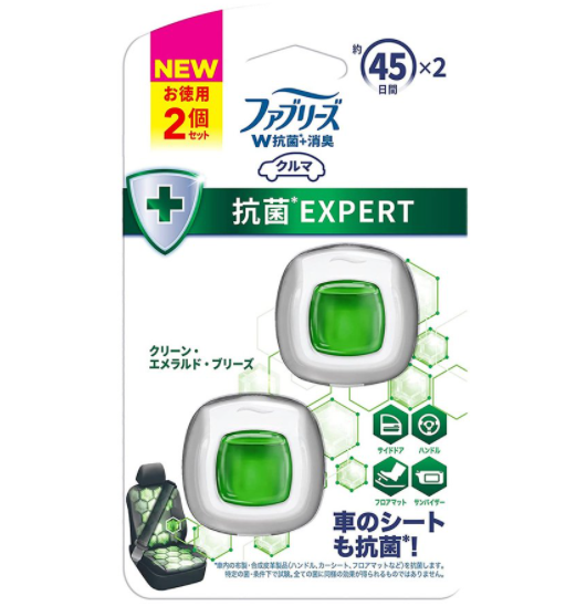 페브리즈E 클립 항균 EPER 브리즈 2P