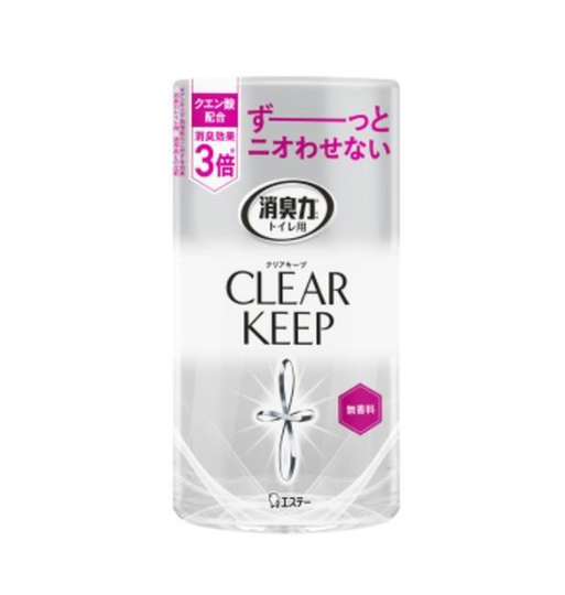 화장실의 탈취력 CLEAR KEEP 무향료 400ml