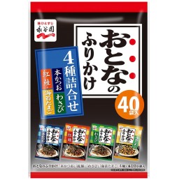 어른의 후리카케 4종 포장 40식입