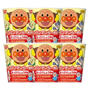 닛신 식품 호빵맨 라면 간장 맛 6개 세트