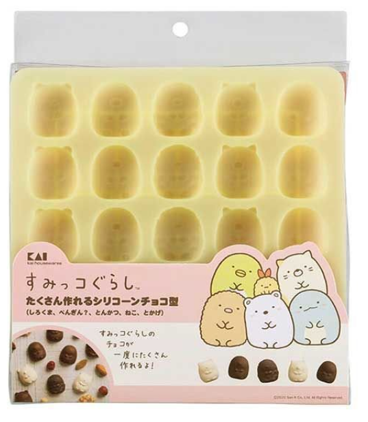 조개인 실리콘 초콜릿형 스밋코구라시 1개