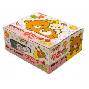 리락쿠마구미 붉은 사과 맛 & 푸른 사과 맛 70개입