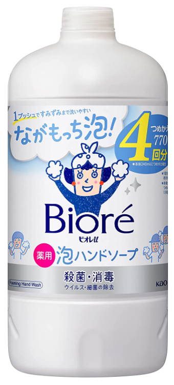 비오레U 거품 ​​핸드 비누 리필 770ml