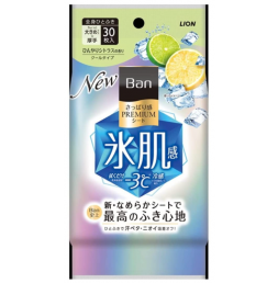 BAN 플래티넘 시트 쿨타입 감귤류의 향기 30매