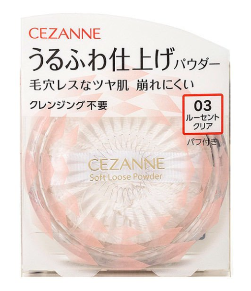 CEZANNE (세잔느) 우루후와 마무리 파우더 03 루센트 클리어