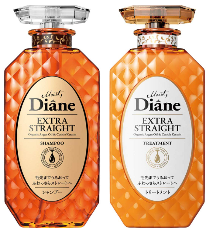 다이안 엑스트라 스트레이트 플로랄 베리향 샴푸 트리트먼트 세트