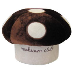 귀여운 작은 버섯 의자 레드