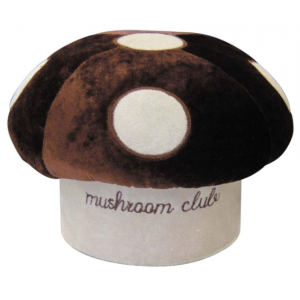 귀여운 작은 버섯 의자 레드