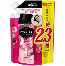 레노아 아로마쥬엘 로즈&플로럴 섬유유연제 리필 특대 1080ml