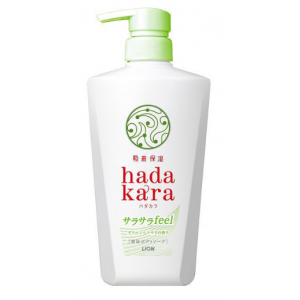 하다카라 (hadakara) 바디워시 빛나는 타입 그린 감귤향 펌프 480ml