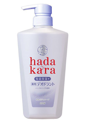 hadakara (하다카라) 약용 데오도란트 바디 워시 허브 비누 향기 본체 500ml