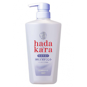 hadakara (하다카라) 약용 데오도란트 바디 워시 허브 비누 향기 본체 500ml