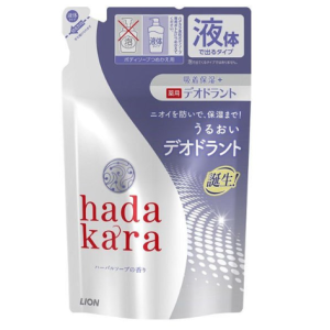 hadakara (하다카라) 약용 데오도란트 바디 워시 허브 비누 향기 리필 450ml